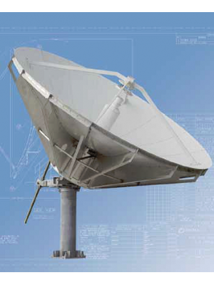 Antenna, C-Band 4.8M PMC 4-Port Linear Compact Cassegrain Antenna